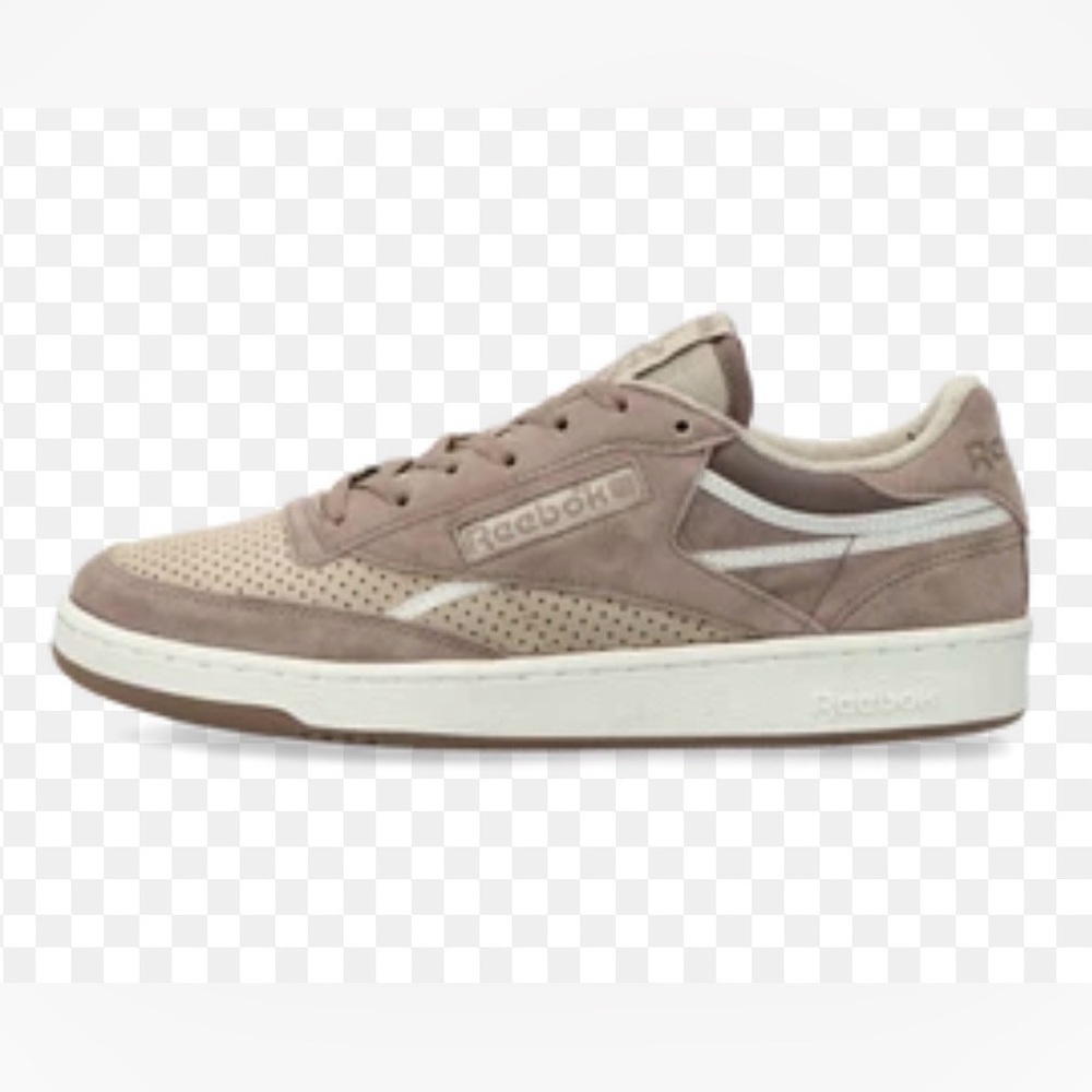 Reebok Women's Taupe and Cream Sneakers
